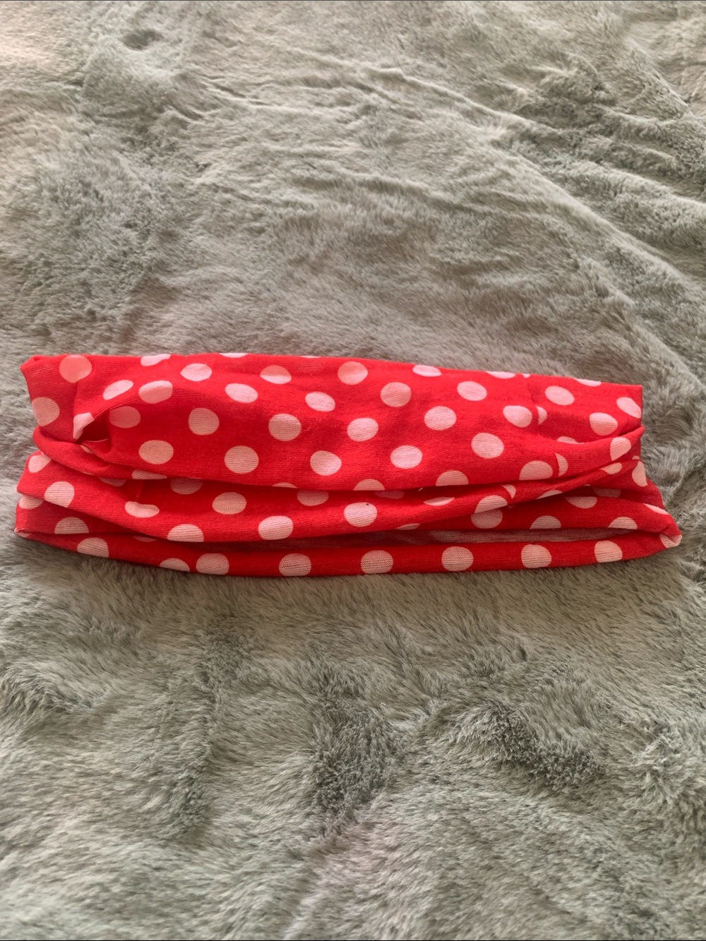 Polka Dot Red Headband❤️